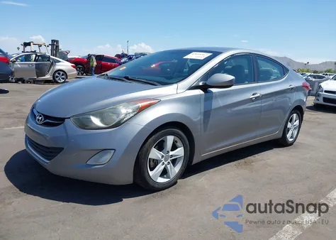 2013 Hyundai Elantra Gls z USA, uszkodzony, nr VIN KMHDH4AE6DU920057